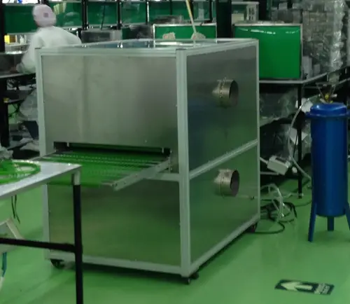 吸塑托盘除尘设备在电子厂的应用